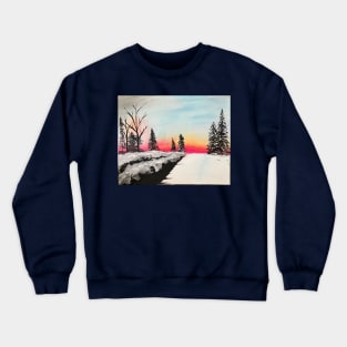 Snowy dawn Crewneck Sweatshirt